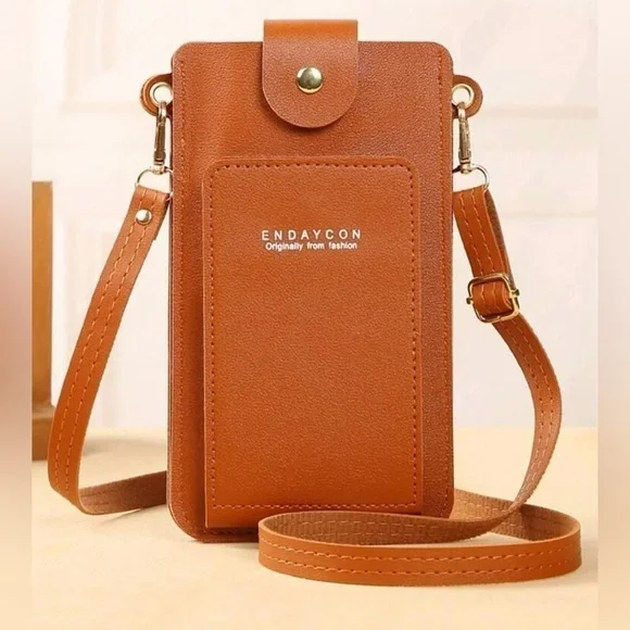 🤎 Brown Cell Phone Crossbody - Picture 2 of 5